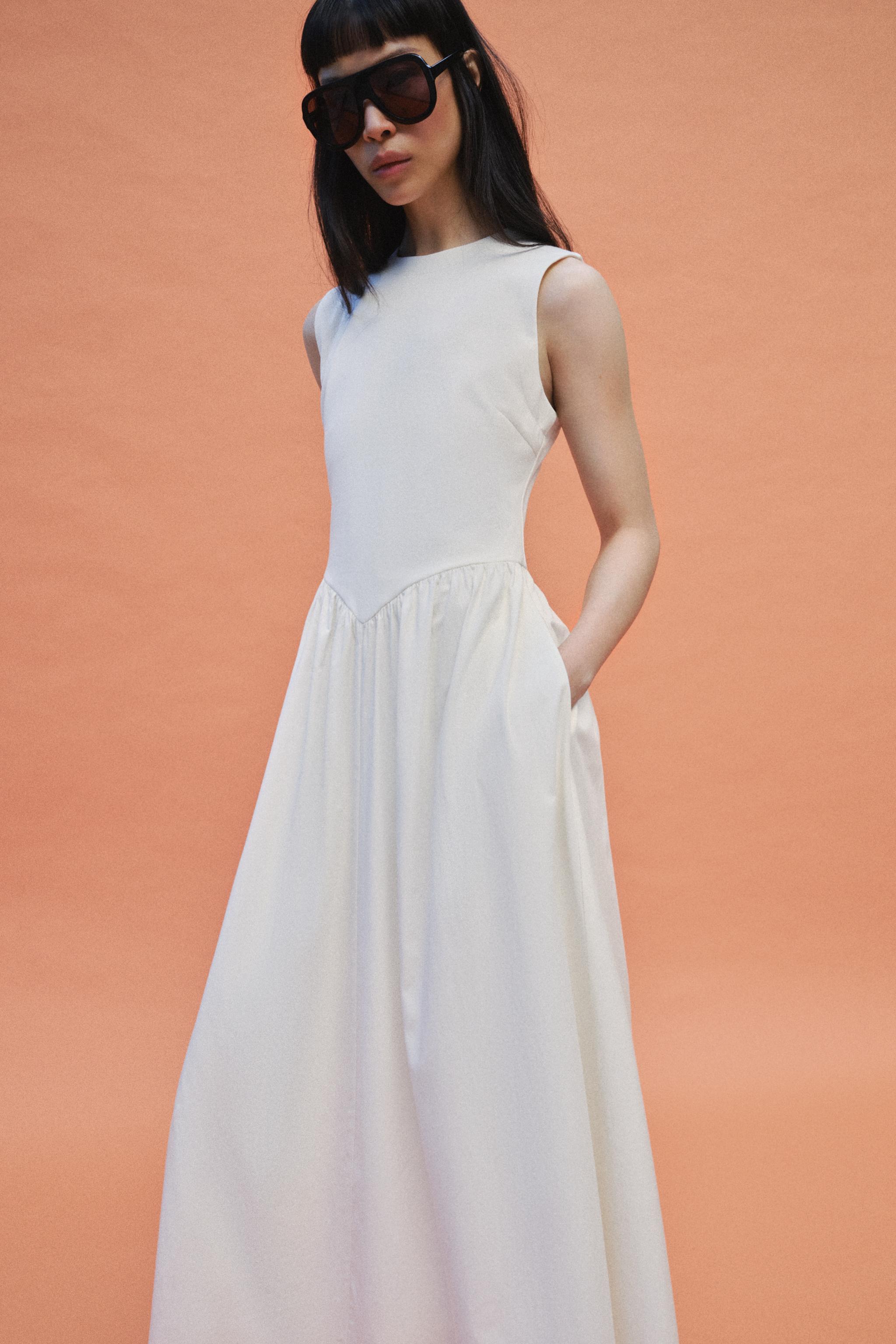 ROBE MI-LONGUE BIMATIÈRE