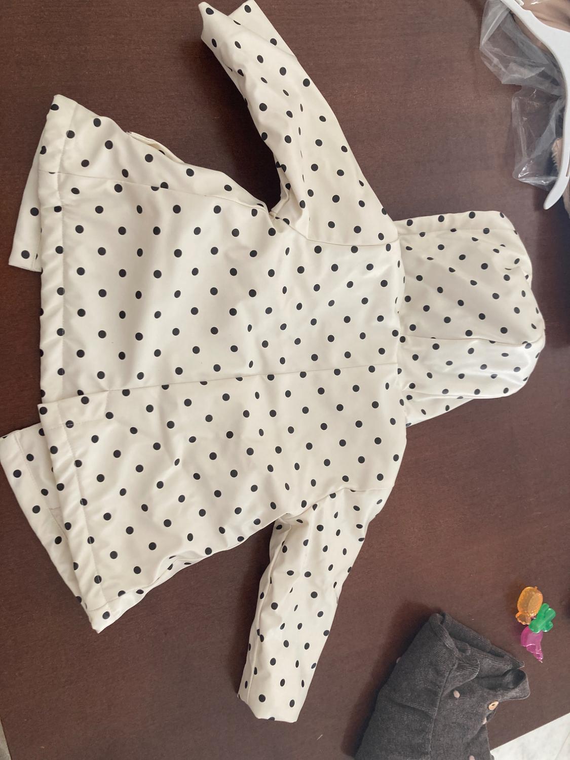 RUBBERISED POLKA DOT RAINCOAT - Image 5