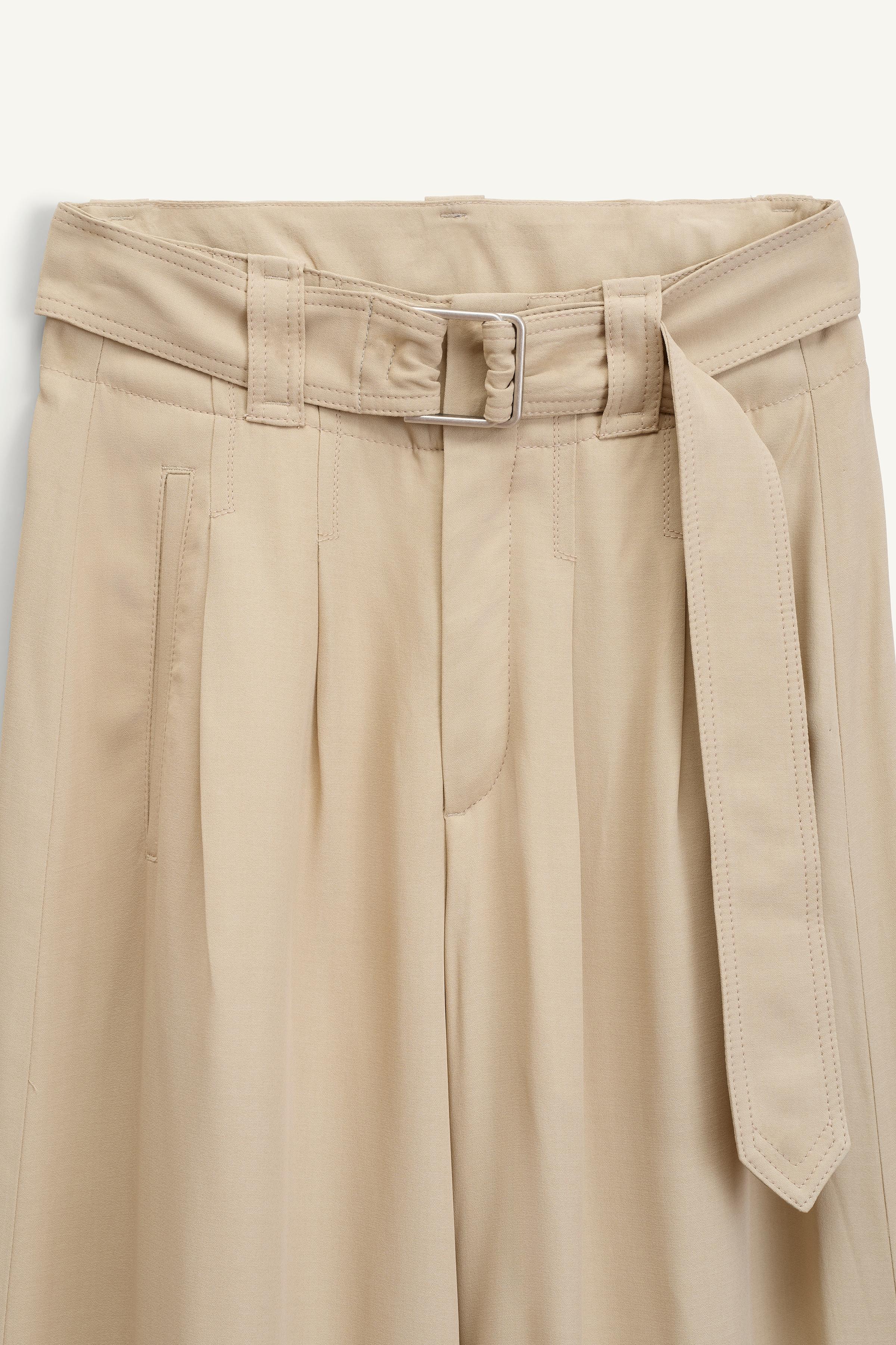 WIDE BELT TUCK PANTS｜SKIRT/PANTS(スカート/パンツ)｜CLANE