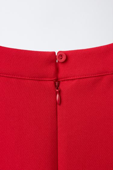 BOW DRESS - Red by Zara - Image 3