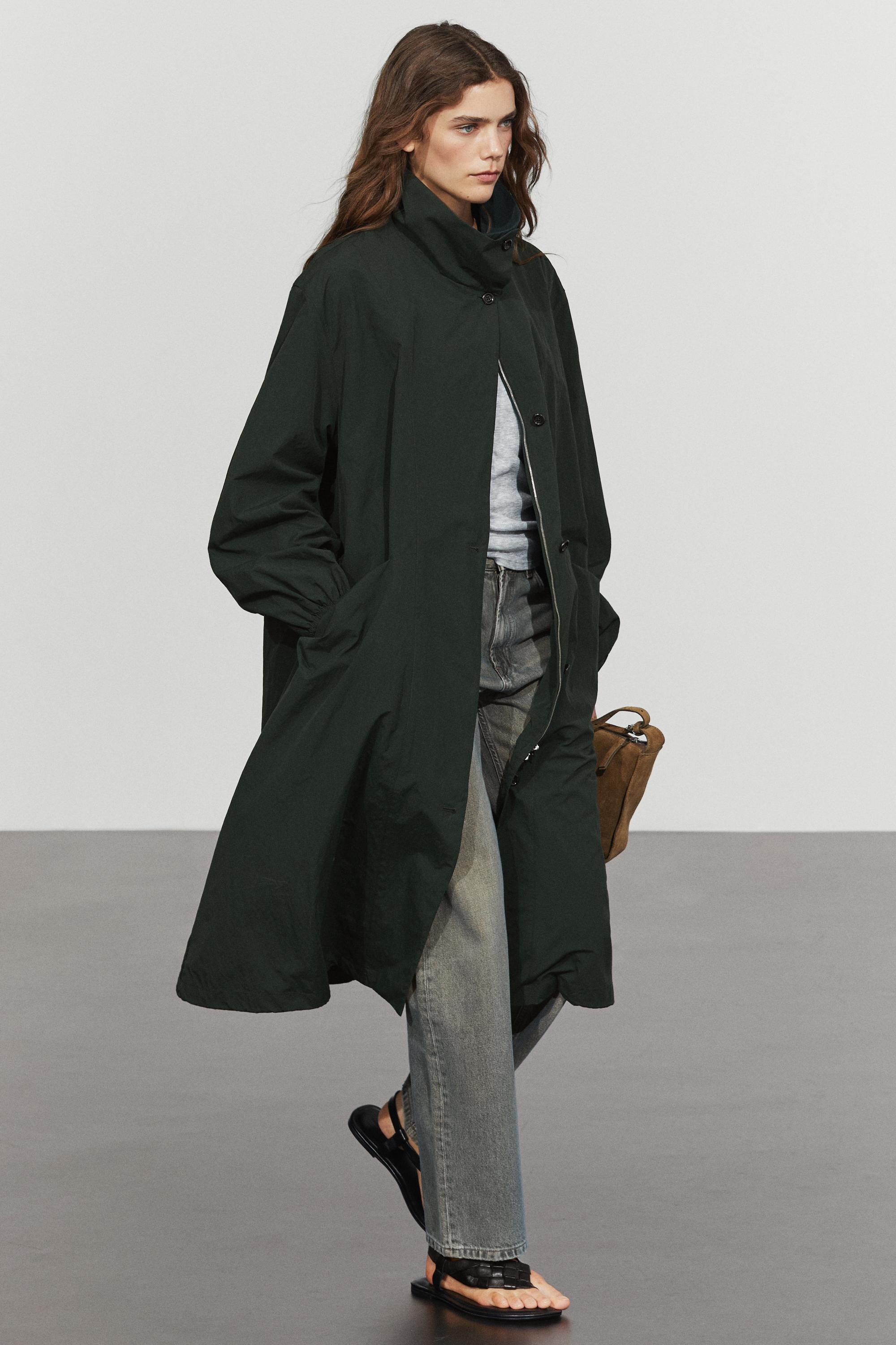 Long technical parka
