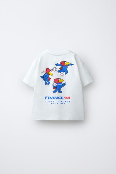 FIFA CLASSICS PRINTED T-SHIRT - FIFA WORLD CUP ™ 1998 - White by Zara - Image 1