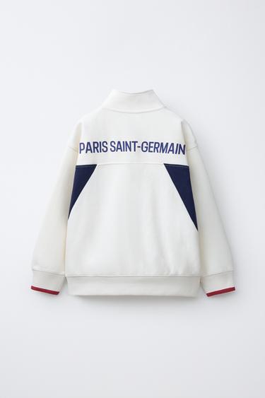 PSG ® LOGO SWEATSHIRT - Ecru by Zara