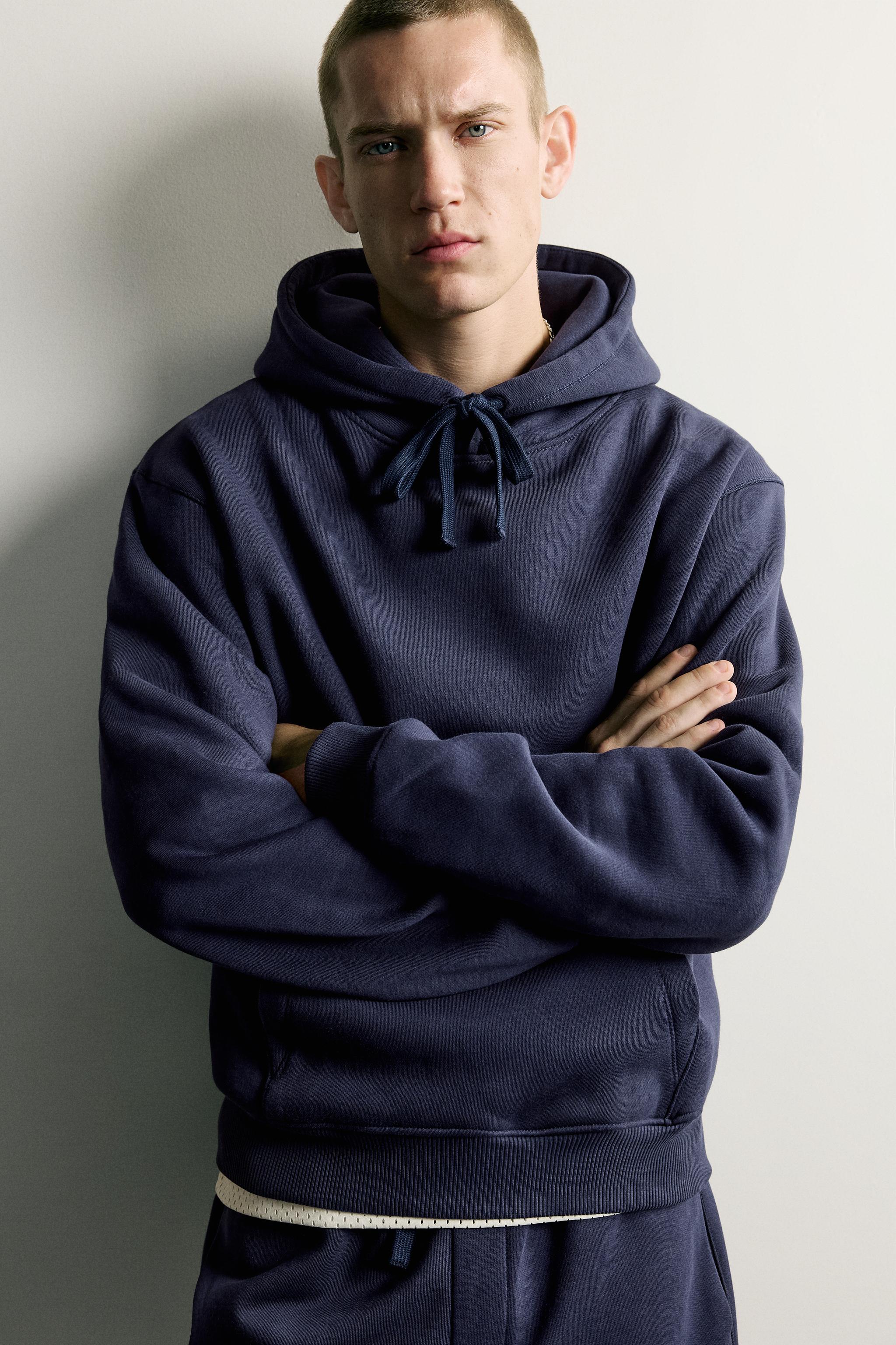BASIC RELAXED FIT HOODIE - thumbnail 6