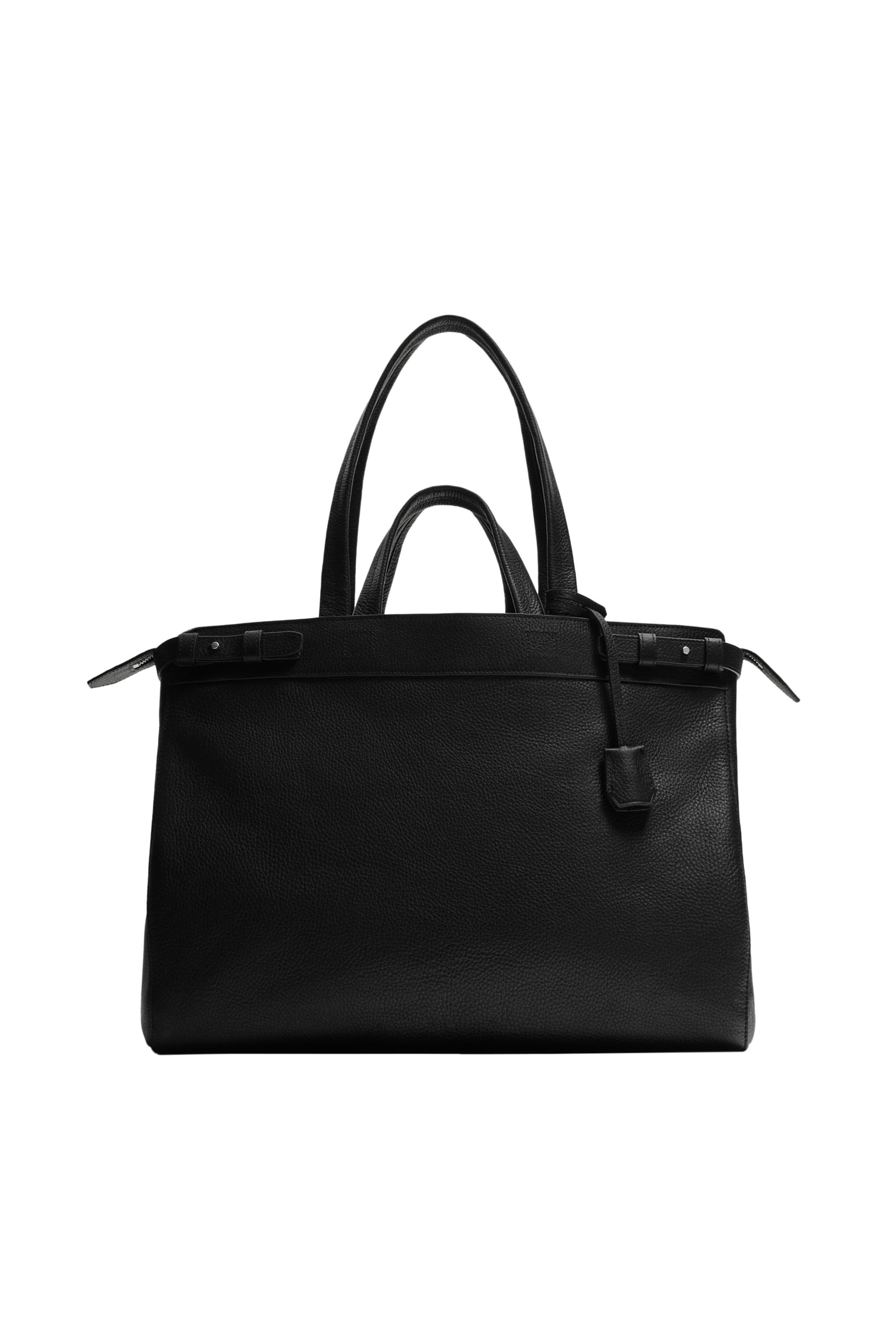 LEATHER SHOPPER BAG