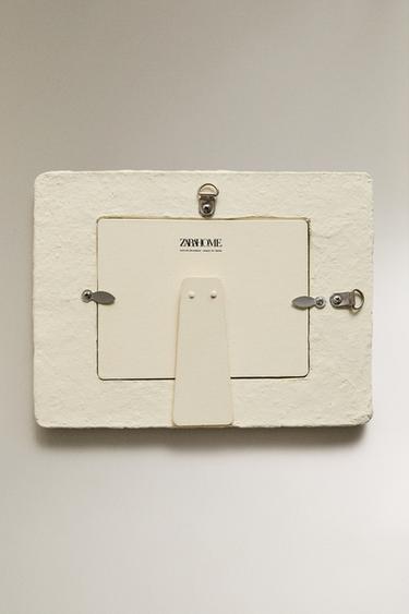 PAPER PHOTO FRAME - Ecru by Zara - Image 3