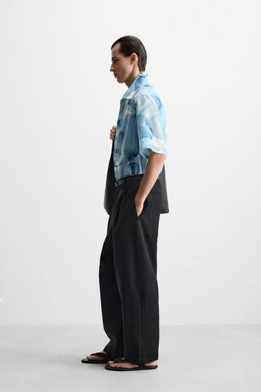 ABSTRACT PRINT SHIRT - Blue by Zara - Image 3