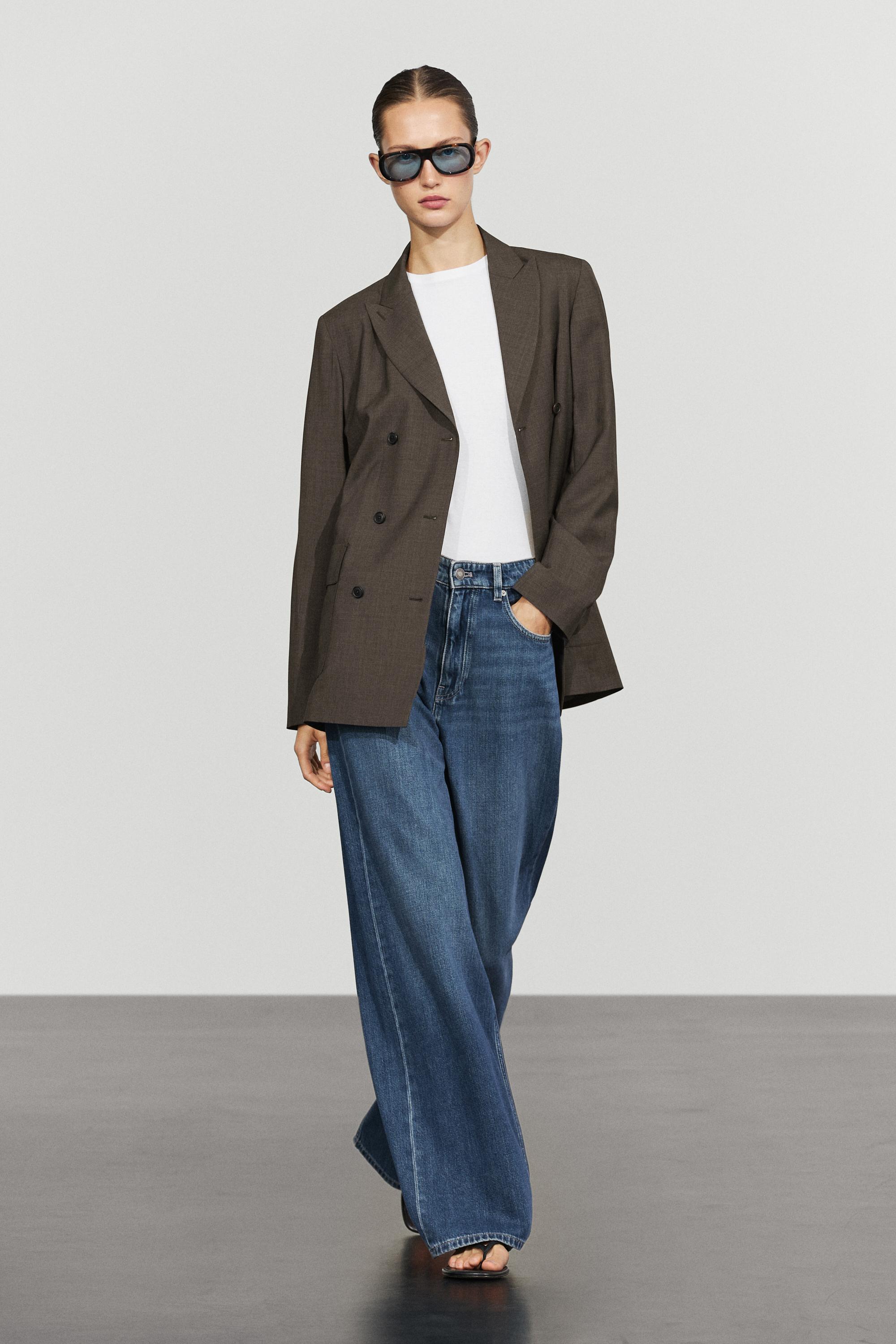 Blazer croisé à poches