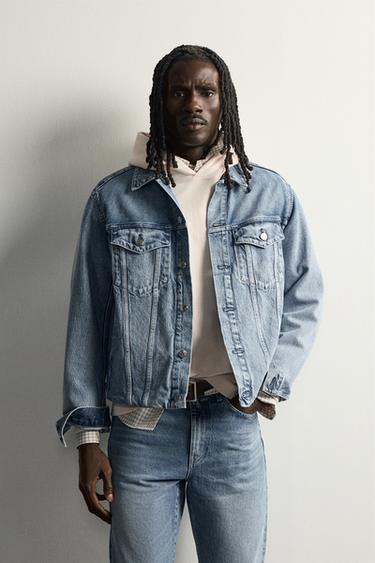 Zara TANAKA NY TYO LTD.© 2026 DENIM TRUCKER JACKET - Light blue
