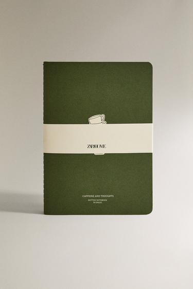 PACK OF COFFEE NOTEBOOKS (PACK OF 3) - Green by Zara - Image 3
