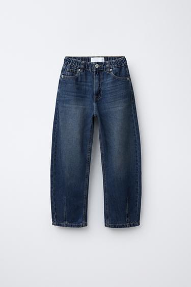 JEANS RELAXED BALLOON - Azul de Zara - Imagen 0