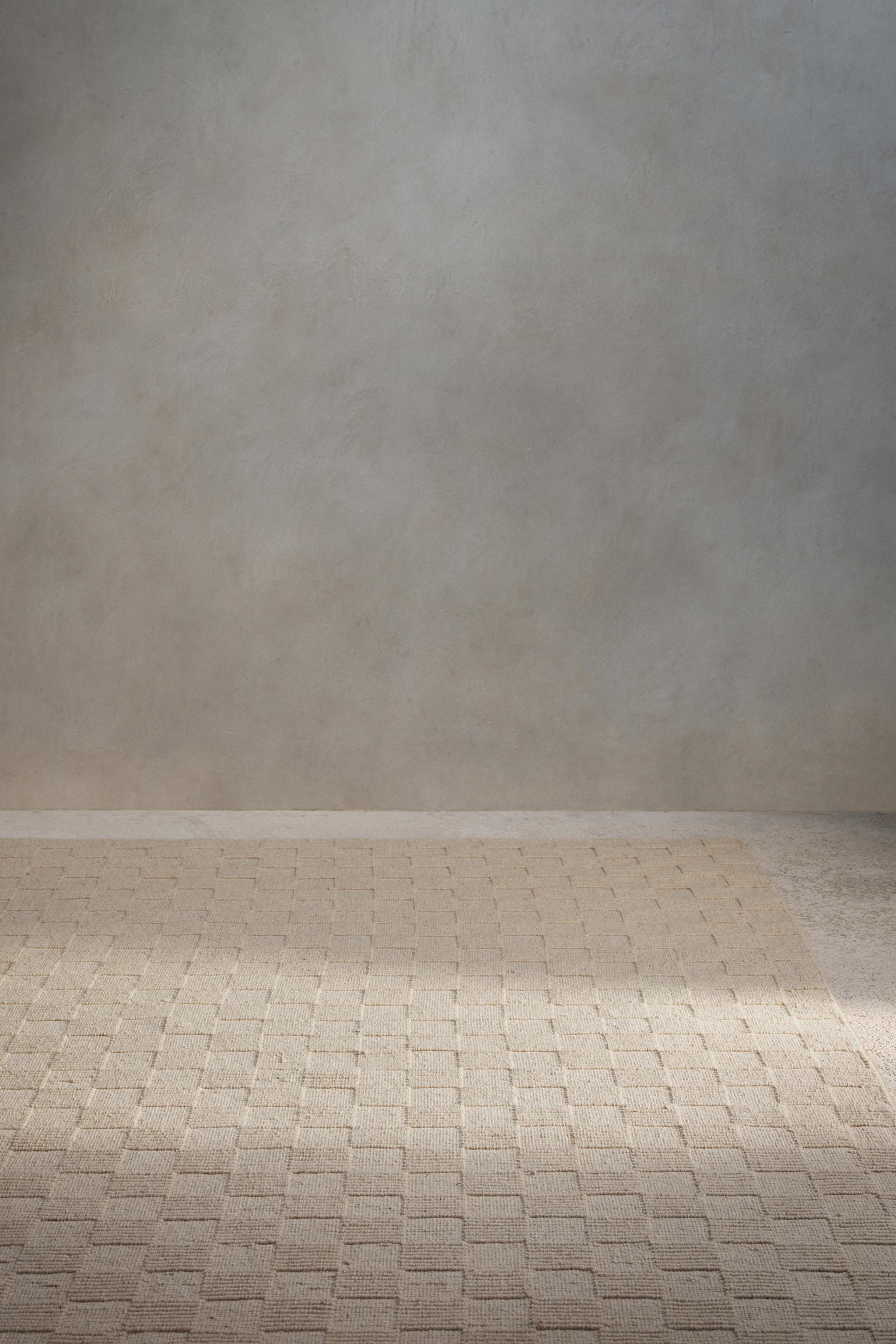 ZARA  ウール ラグ　クリーム色　未使用 ZARA ウール ラグ クリーム色 未使用 ウール ラグ - エクリュ