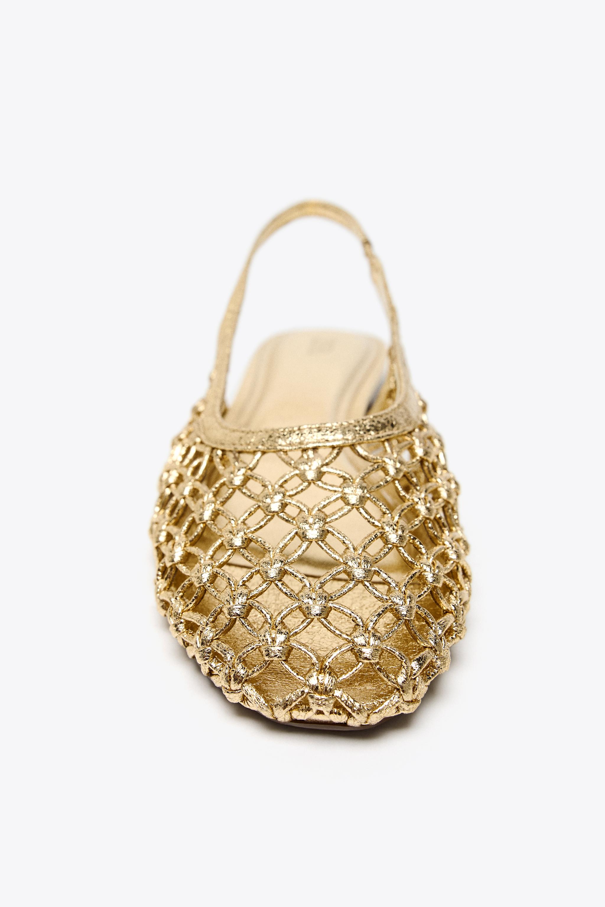 【ZARA】メタリック加工 スリングバック ハイヒール2225/510/091 org.jpg