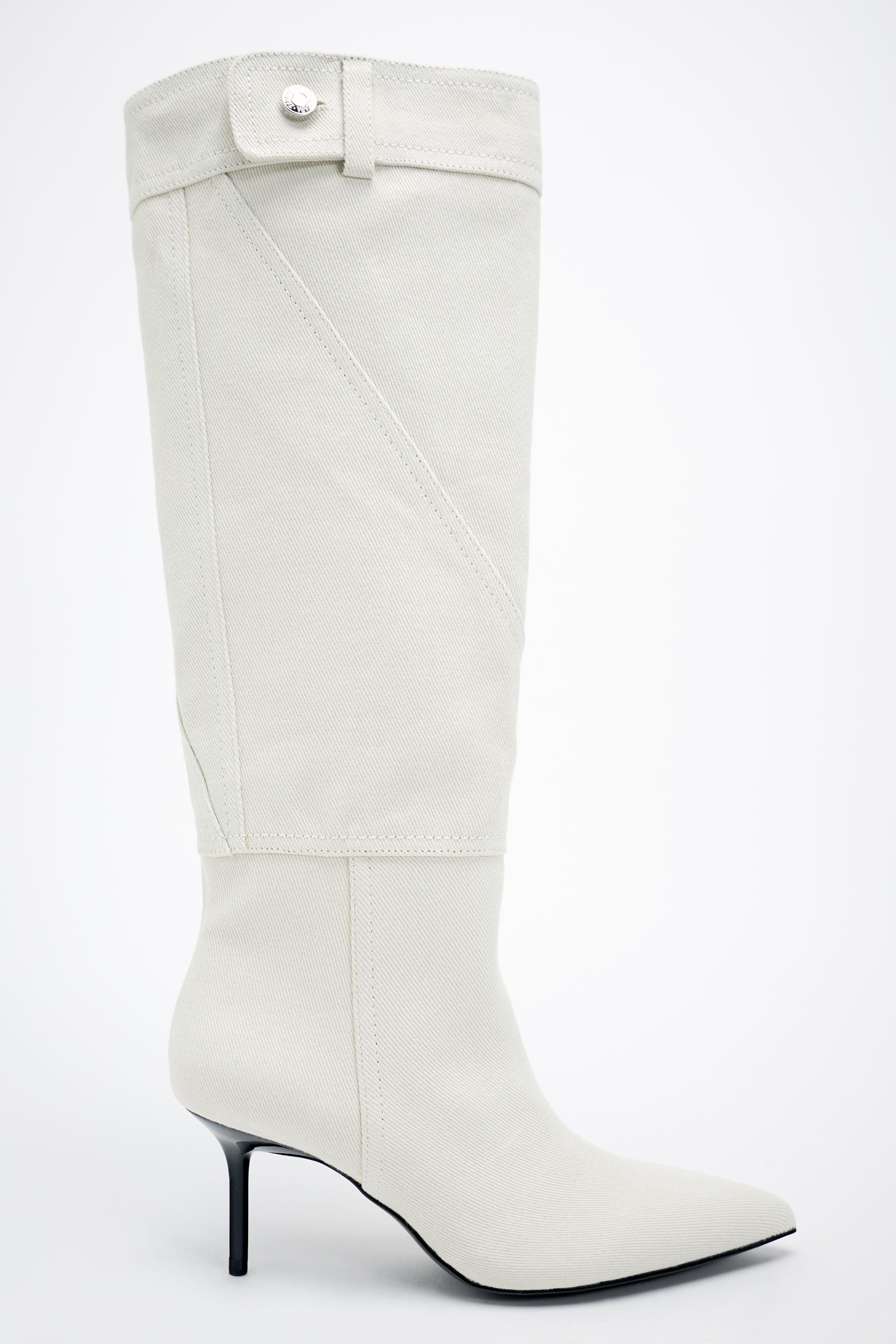 Botas discount blancas zara