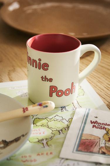 CHILDREN’S WINNIE THE POOH STONEWARE MUG - Cream by Zara