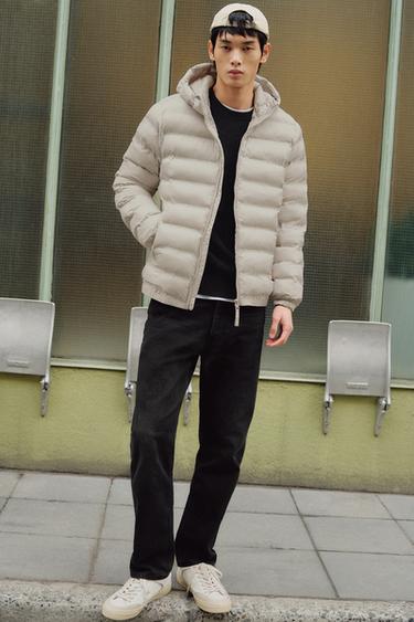 Zara 輕量防水絎縫外套 - 米色