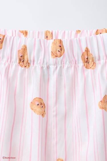 3-6 ANS/ PYJAMA T-SHIRT ET PANTALON BUTTERBEAR © - Rose de Zara - Image 6
