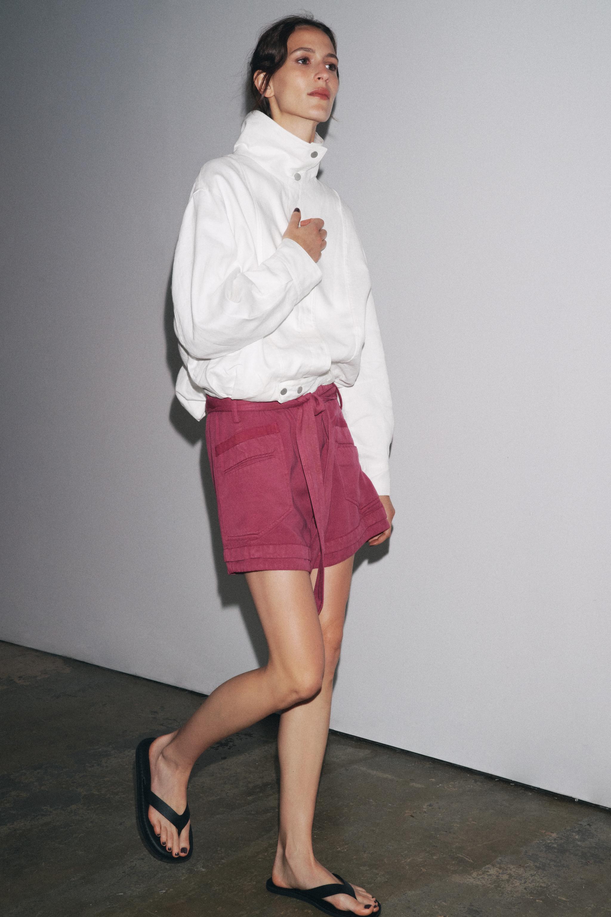 SHORT FLUIDE CEINTURE ZW COLLECTION