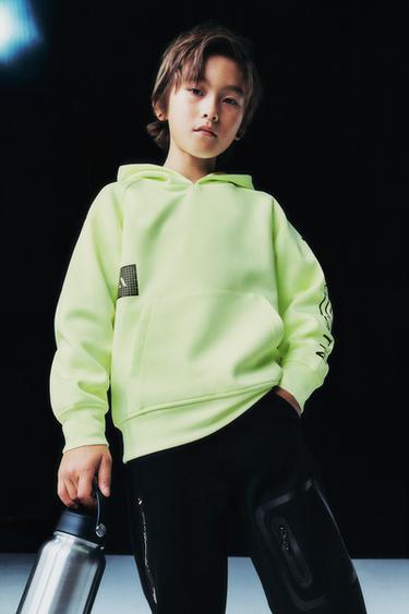 PANTALON SPORT INTERLOCK - Noir de Zara