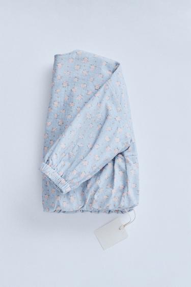 ZARA TIMELESZ  - FLORAL PRINT JACKET - Light blue by Zara - Image 1