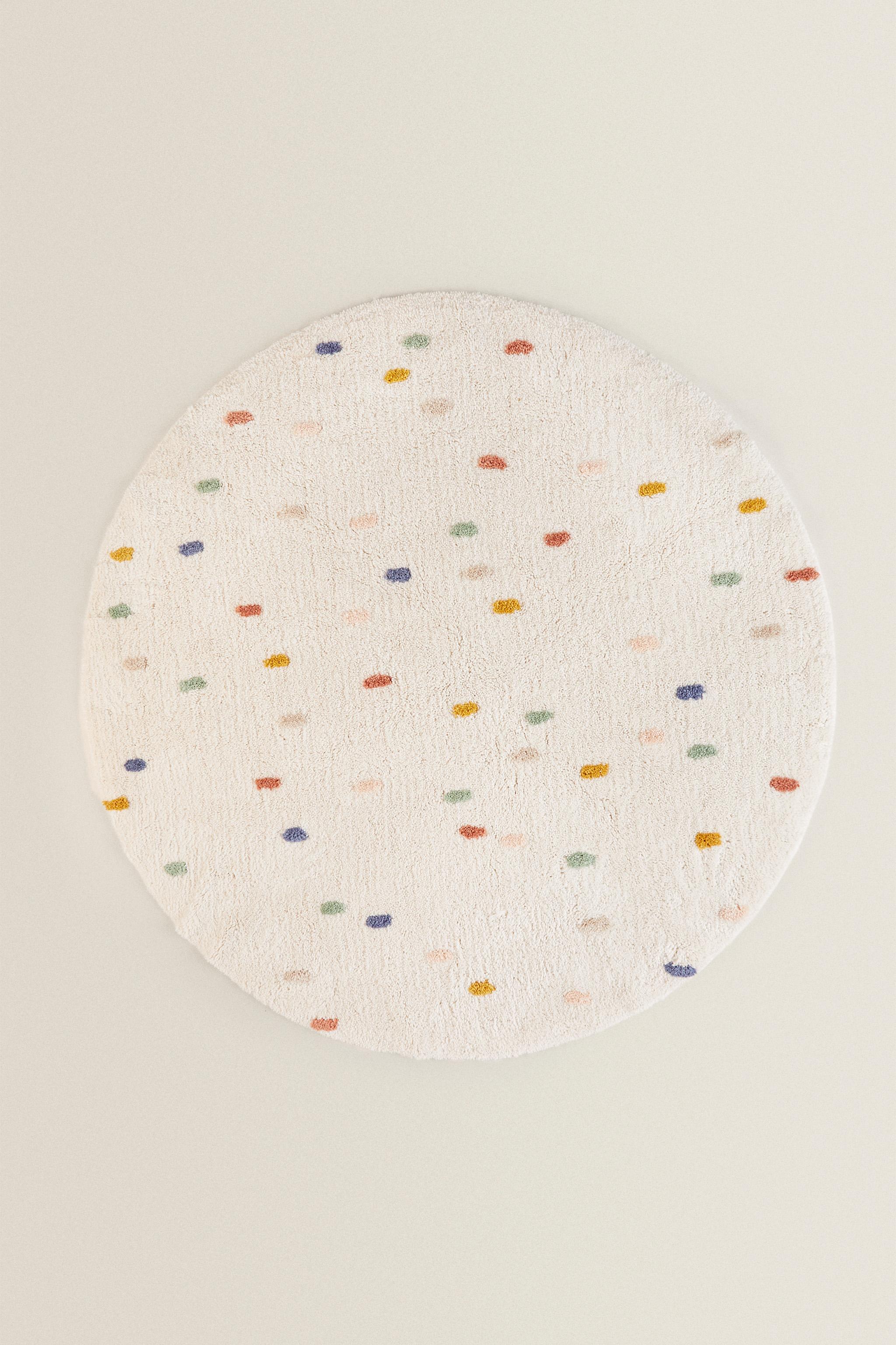 Polka dot kids sales rug