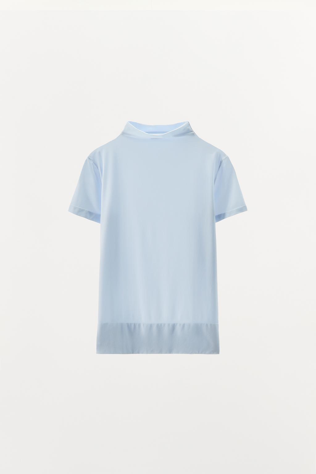 Thumbnail image for HIGH NECK TOP WITH POLYAMIDE