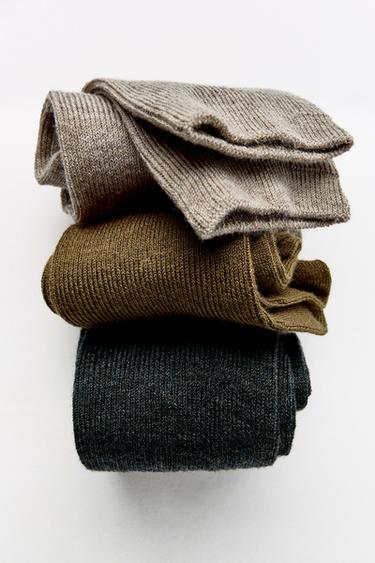 CALCETINES BAJOS - Beige de Zara