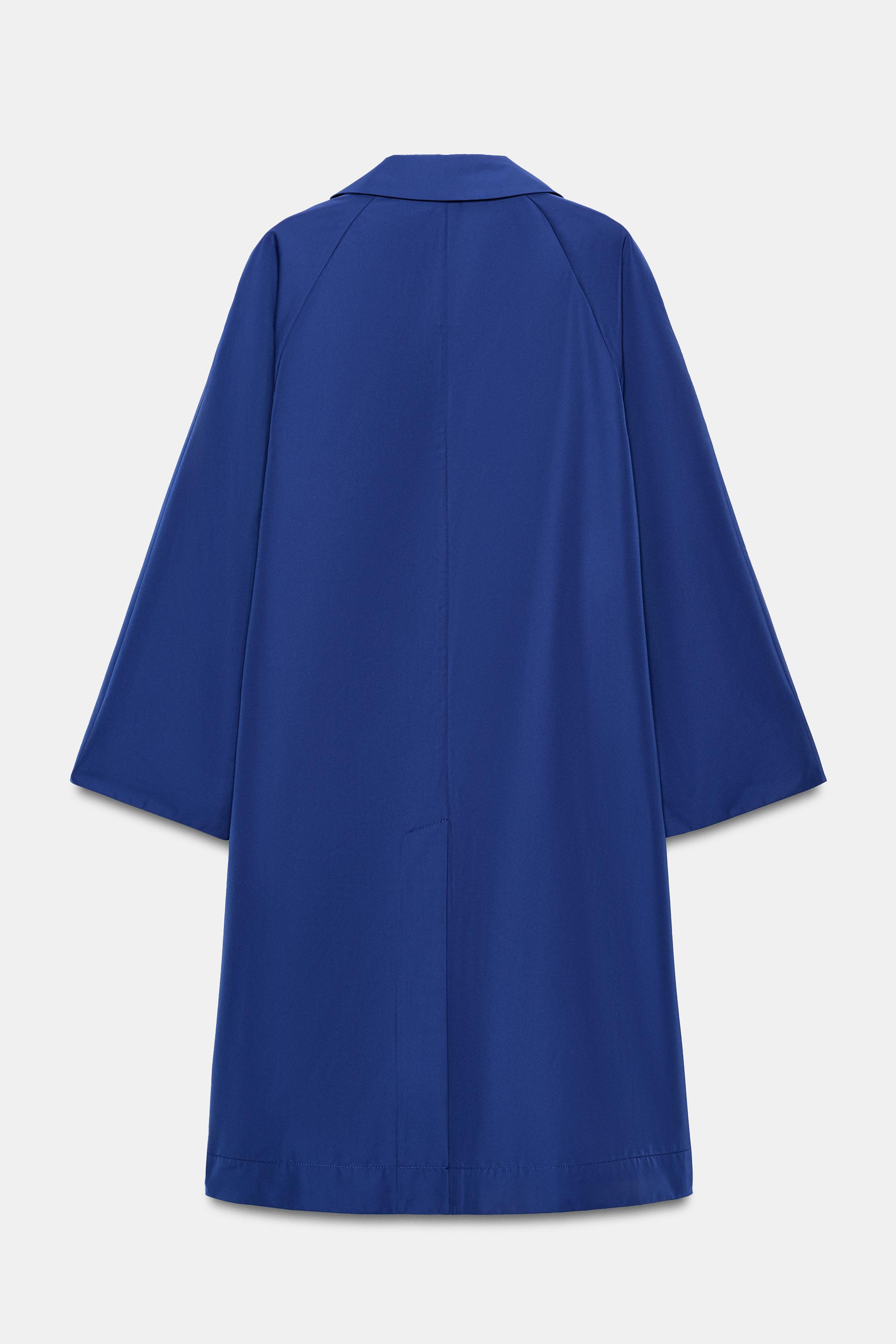 ZW COLLECTION MIDI NYLON TRENCH COAT