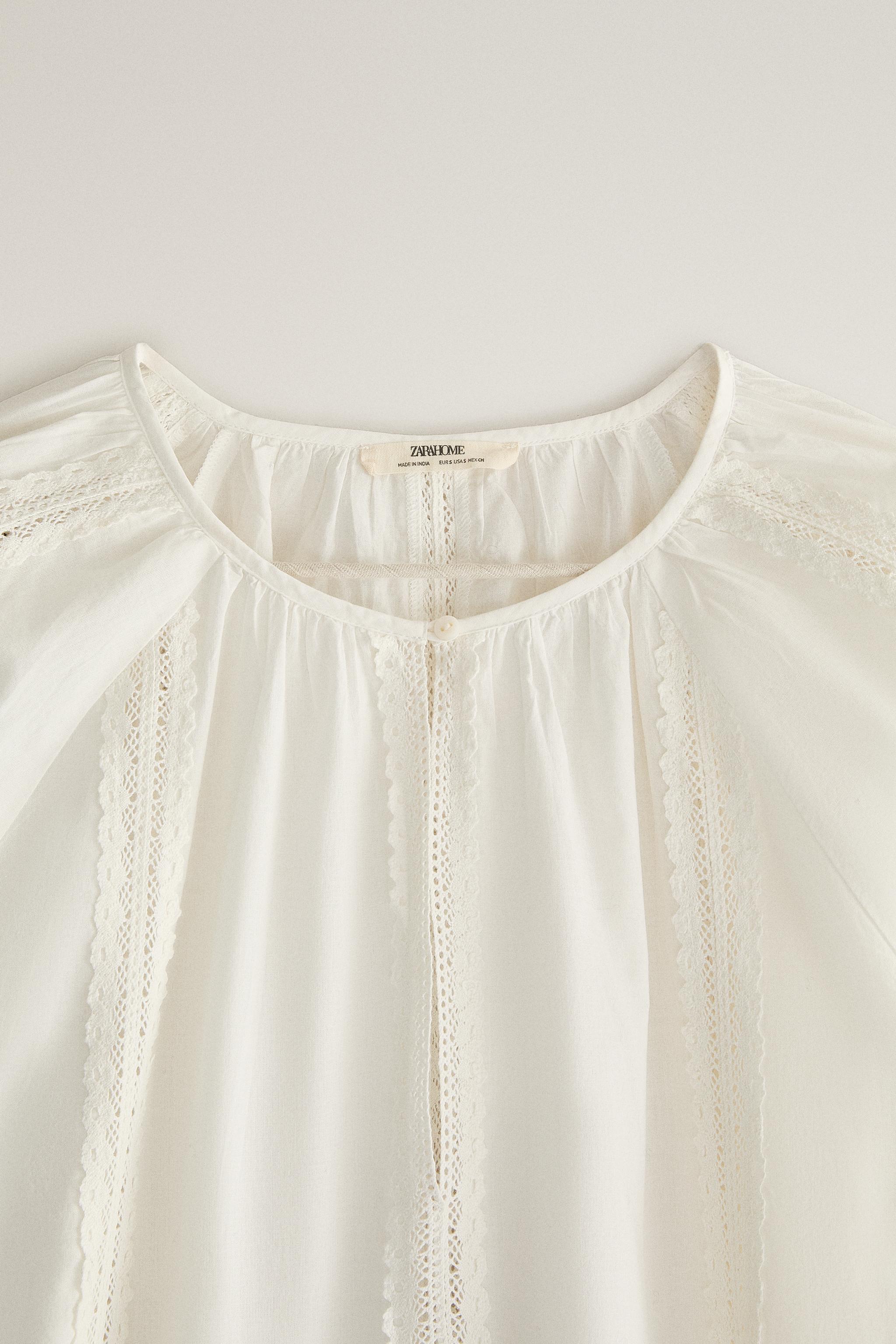 CHEMISE DE NUIT LONGUE DENTELLE