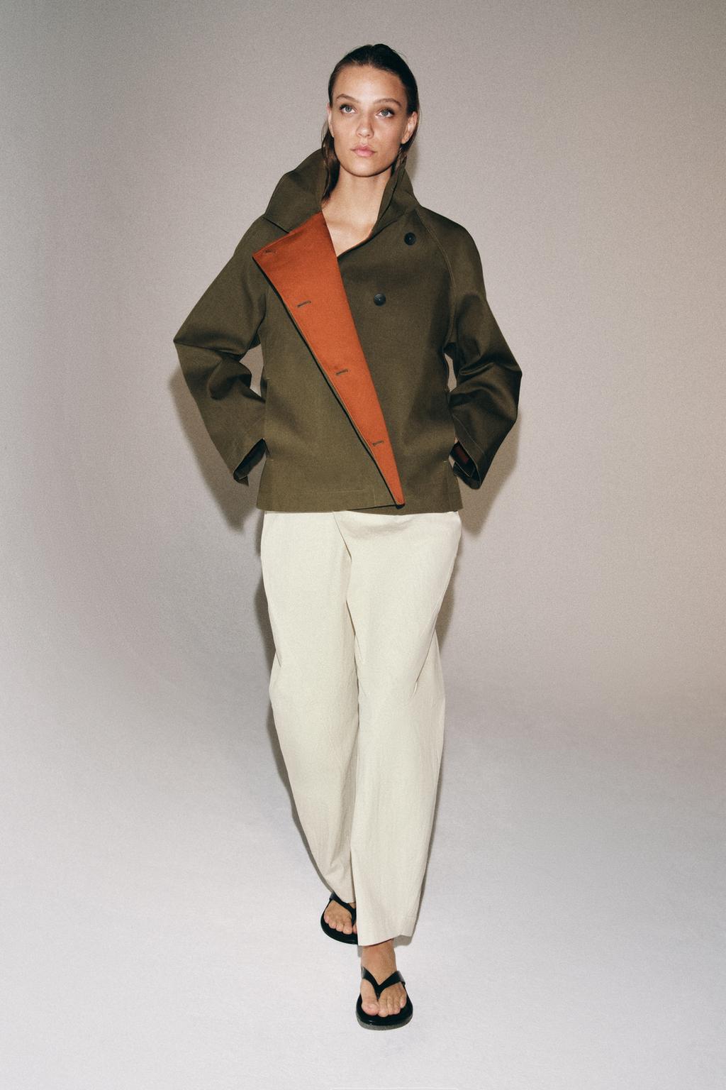 ZW COLLECTION WRAP BUTTON PANTS - image 2