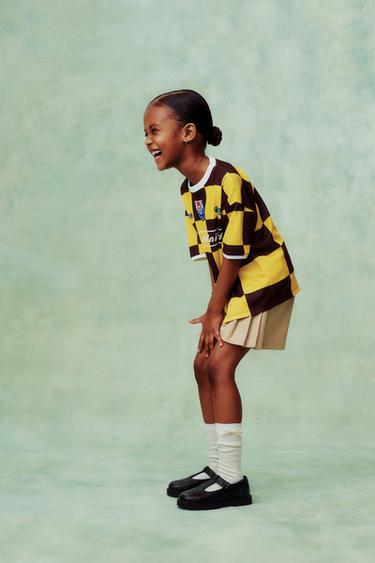 ZAPATO COLEGIAL PIEL - Negro de Zara