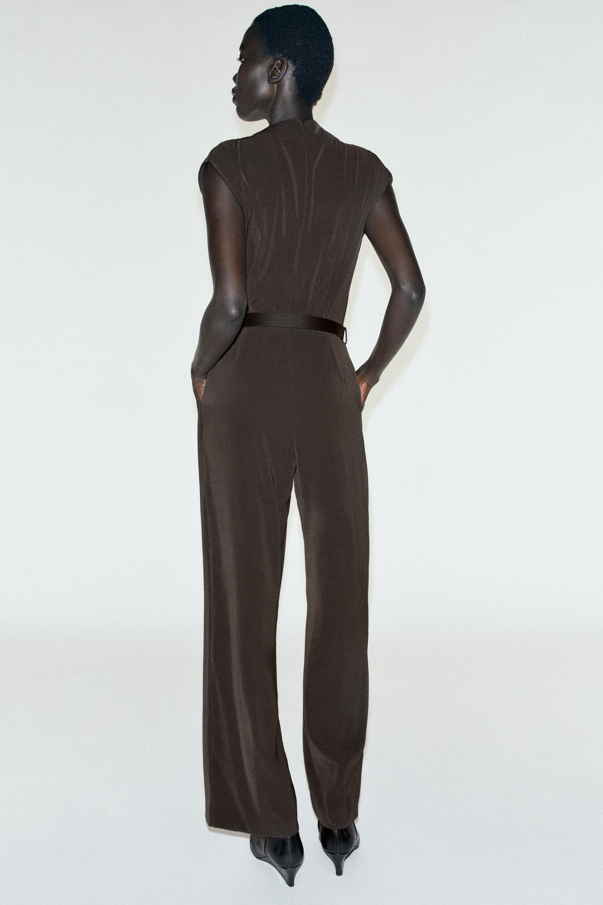 BELTED JUMPSUIT