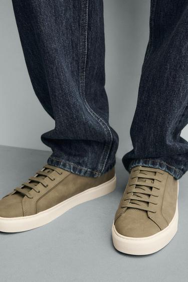 BASIC TRAINERS - Sea green by Zara - Image 2