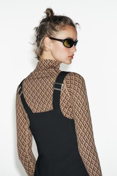 WATER-RESISTANT WINDPROOF RECCO® TECHNOLOGY SKI COLLECTION DUNGAREES - Black by Zara - Image 5