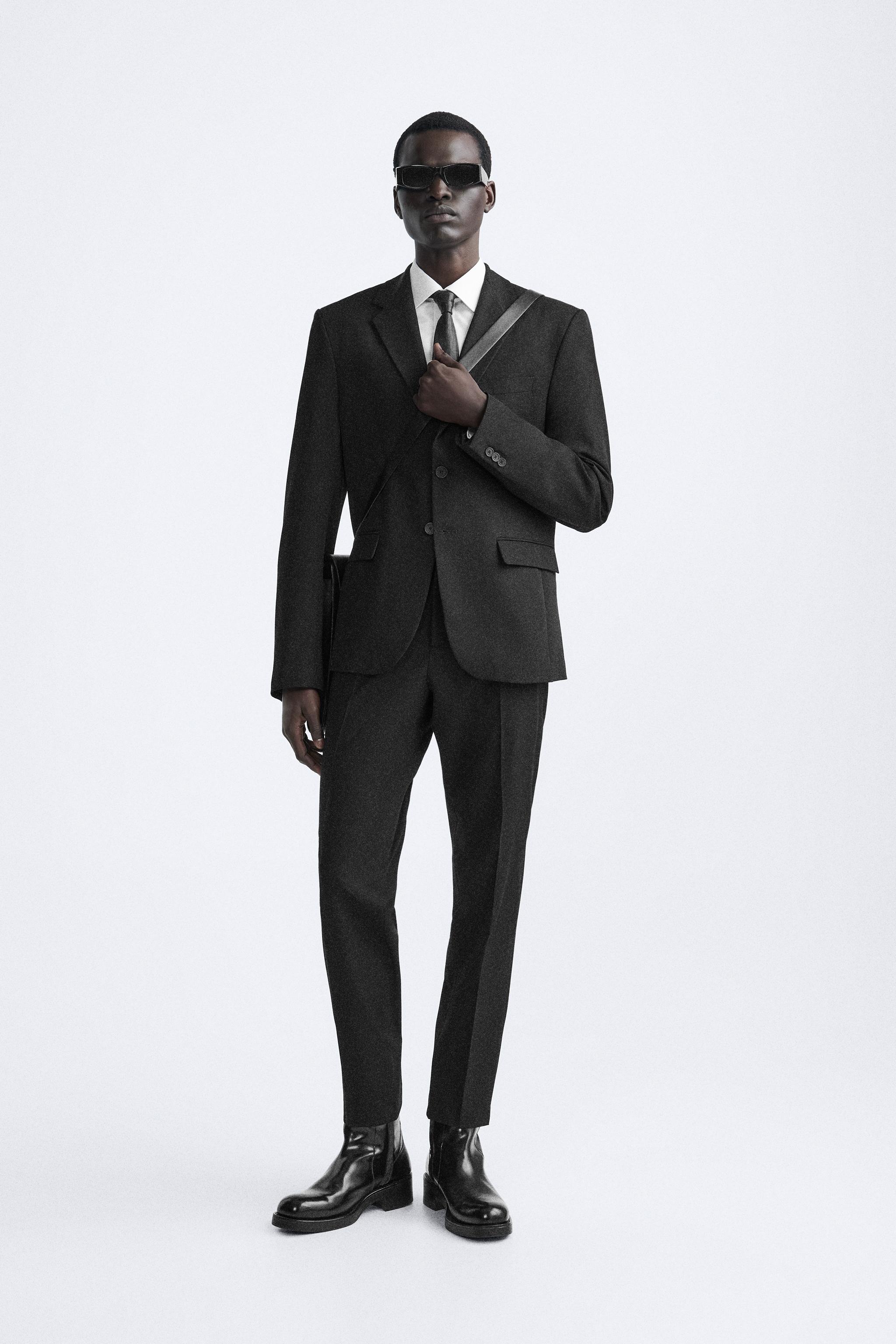 Men's Slim Fit Blazers | Explore our New Arrivals | ZARA Canada