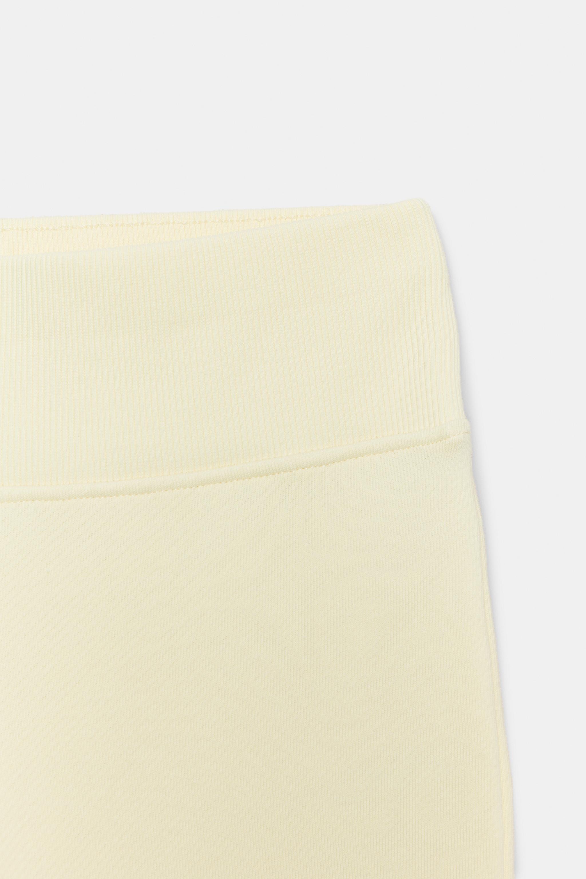 Zara Havlu Kumaş Çan Paça Pantolon görsel 5