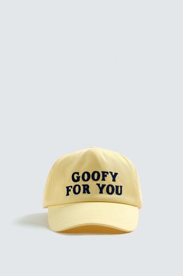 CASQUETTE INSCRIPTION HARRY LAMBERT FOR ZARA X DISNEY - Jaune de Zara - Image 4