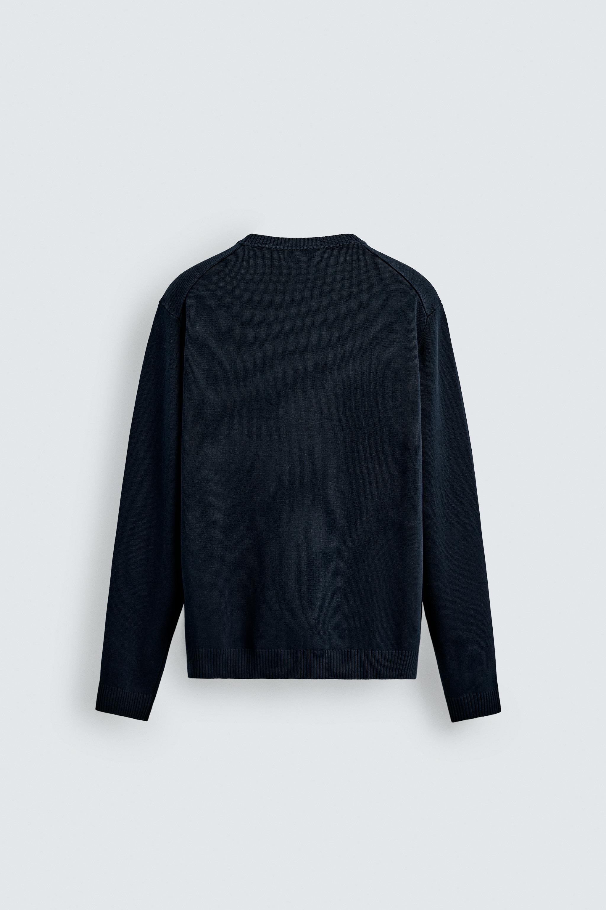 TEXTURED COTTON JUMPER