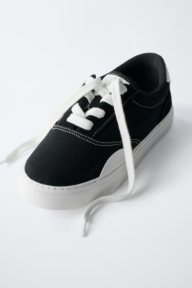 TENNIS SKATER - Noir de Zara - Image 2