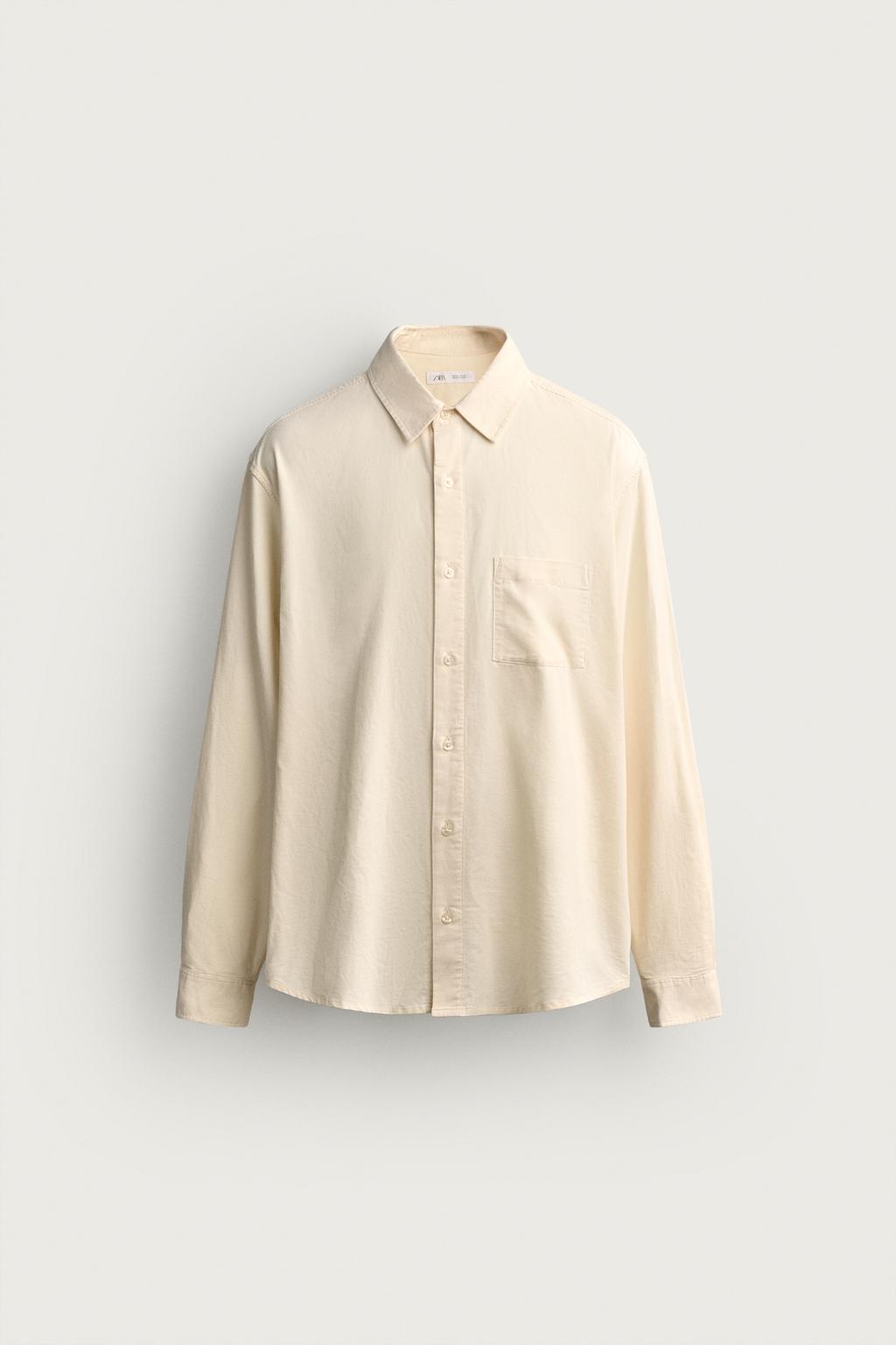 LIGHTWEIGHT CORDUROY REGULAR FIT SHIRT