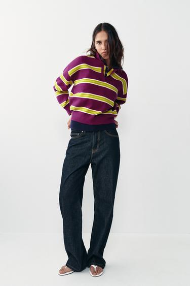 STRIPED JUMPER - Multicoloured by Zara