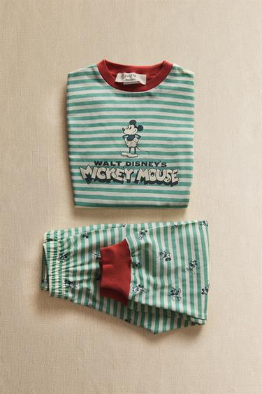 COMPLETO PIGIAMA PER BAMBINI TOPOLINO ©DISNEY - Verde di Zara