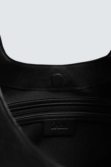 SAC SHOPPER LISSE - Noir de Zara - Image 5