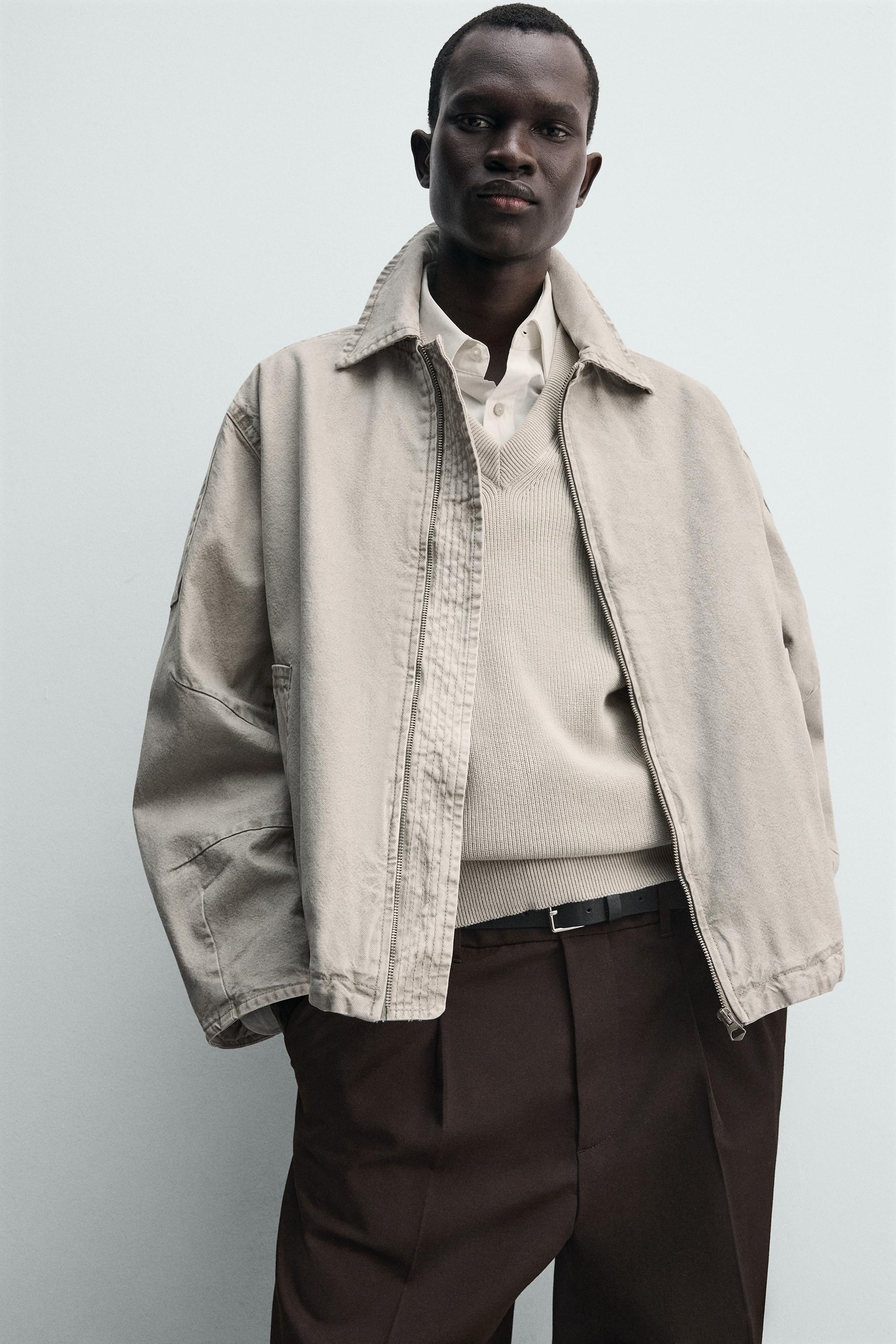 WASHED BOXY FIT JACKET