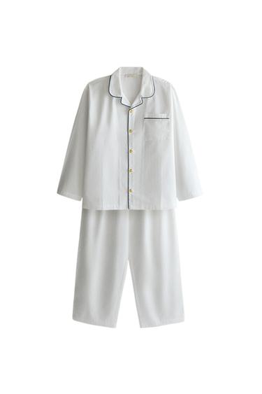 LIMONCELLA X THE ANIMALS OBSERVATORY PYJAMA SET (ADULT) - Oyster-white by Zara