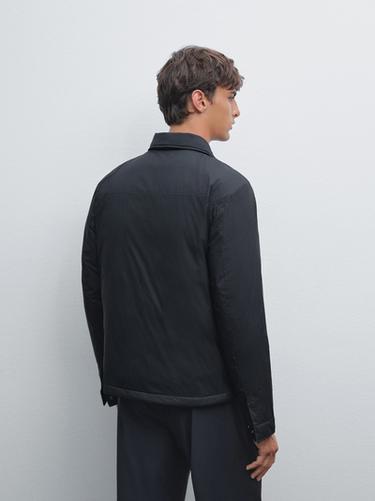 Veste légère déperlante - Bleu marine de Zara