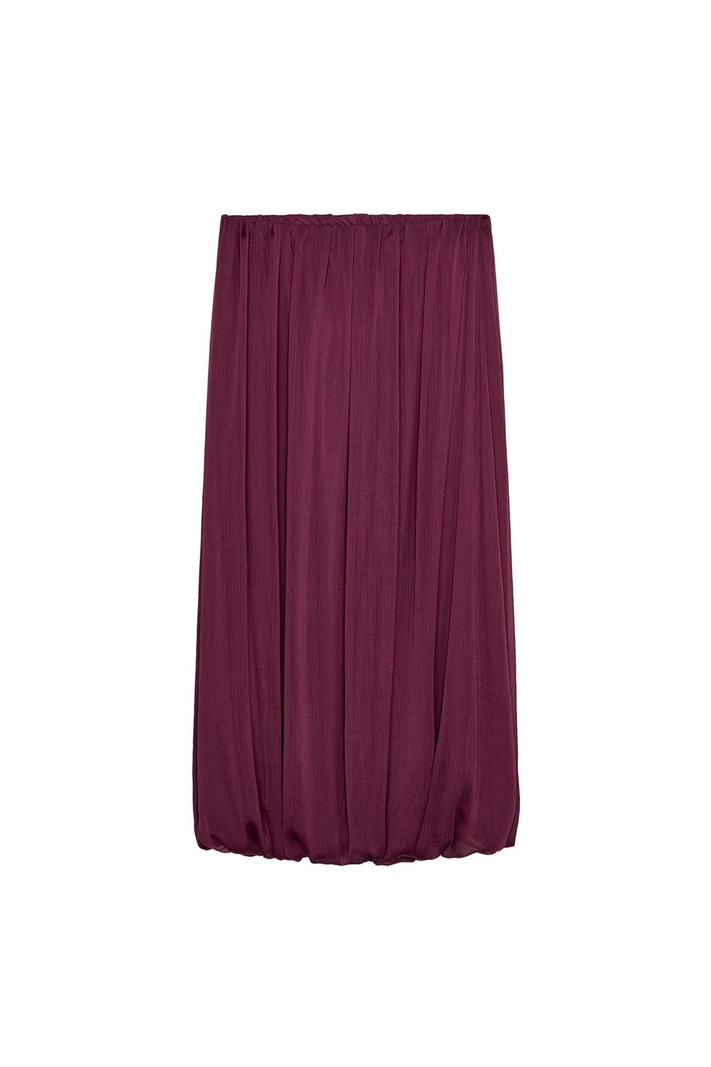PUFFED MIDI SKIRT - image 3