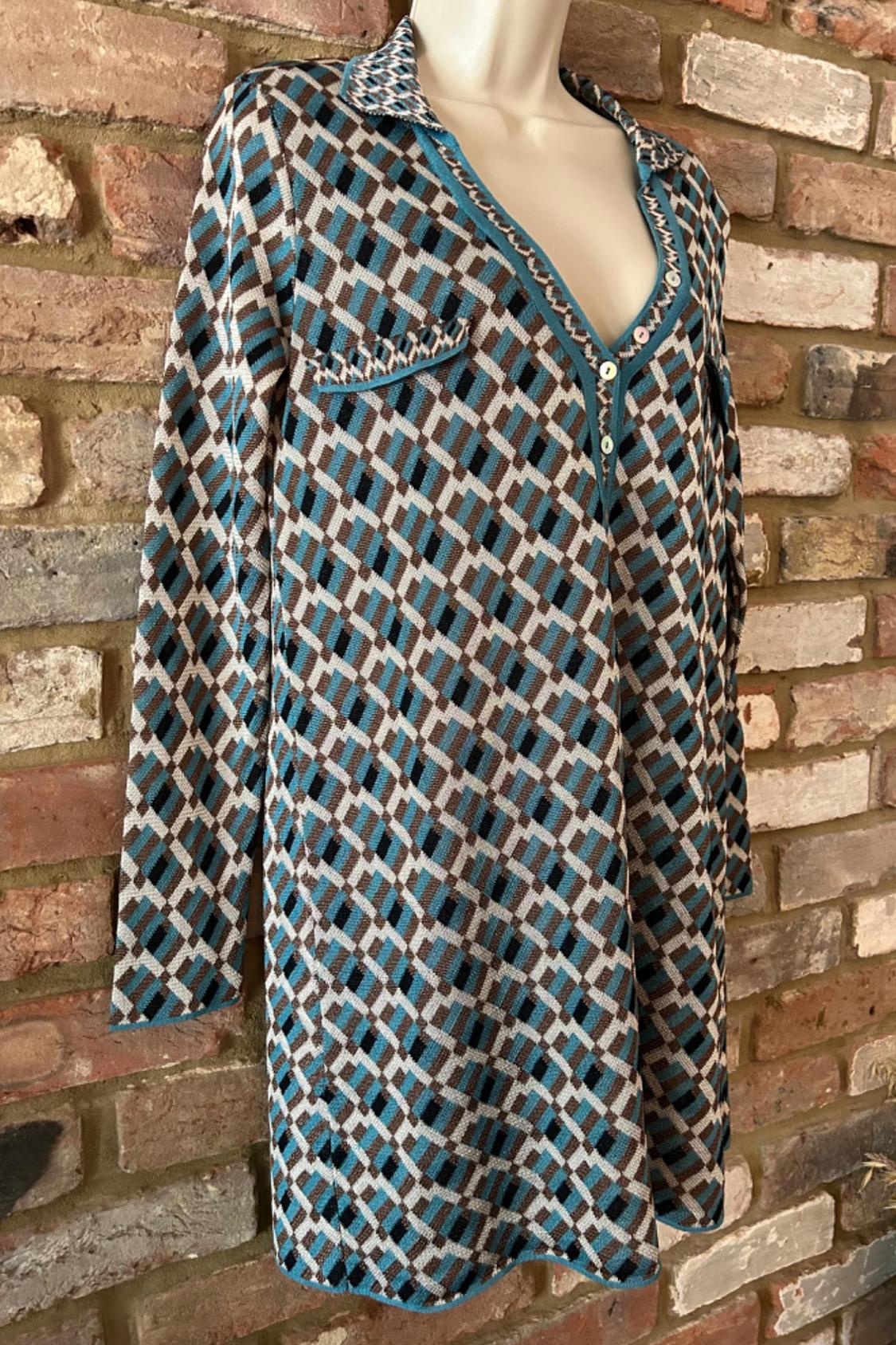 JACQUARD KNIT DRESS - Image 2
