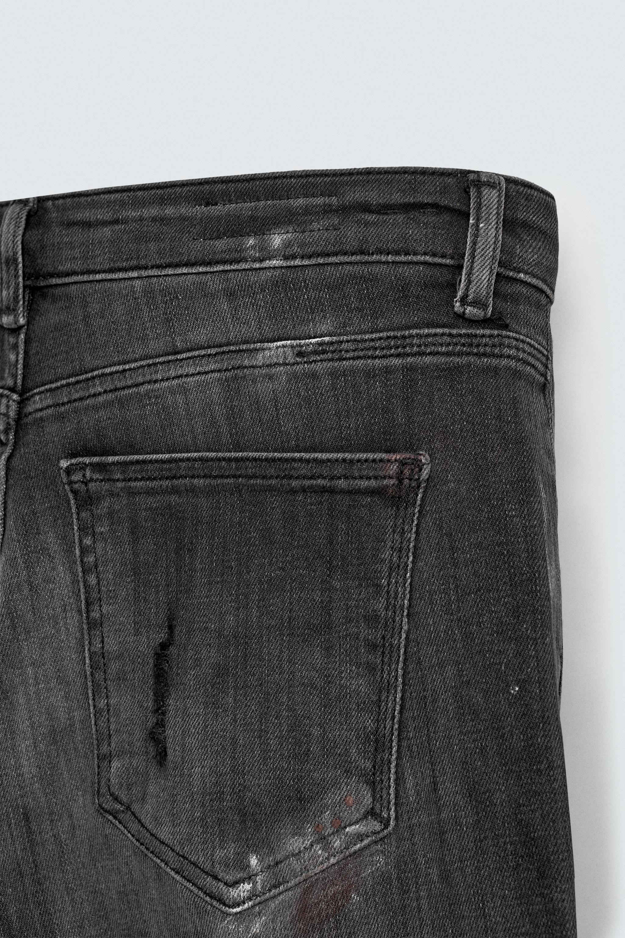 RIPPED SKINNY FIT JEANS