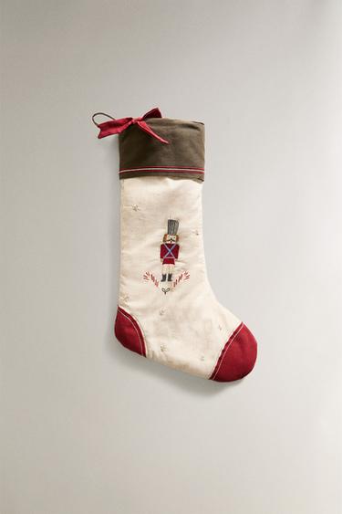 WEIHNACHTS-SOCKENVERZIERUNG MIT STICKEREI - Bunt von Zara - Bild 0